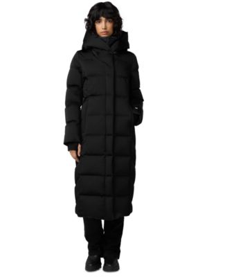 Soia & Kyo - Women's Hooded Down Maxi Puffer Coat