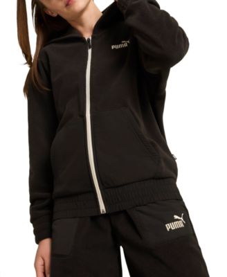Puma - Women's Essential Contrast Tape Logo Hoodie