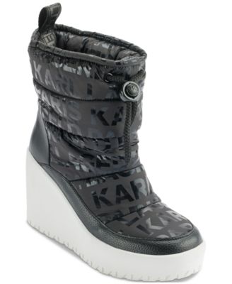 KARL LAGERFELD PARIS - Women's Greerr Slouch Tall Boots