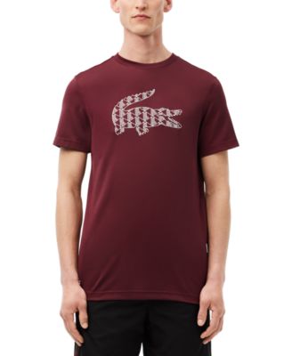 Lacoste - Men's Short Sleeve Logo Graphic Crewneck T-Shirt