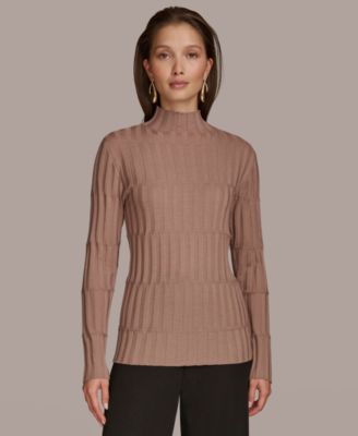 Donna Karan New York - Women's Mock-Neck Merino Wool Sweater