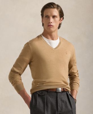 Polo Ralph Lauren - Men's Washable Wool V-Neck Sweater