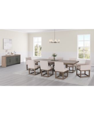 Furniture - Portmore 9 Pc Rectangular Set (Table, 6 Side Chairs & 2 Arm Chairs), Created for Macy's