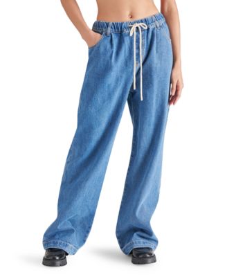 Steve Madden - Women's Minorca Denim Drawstrings Pants