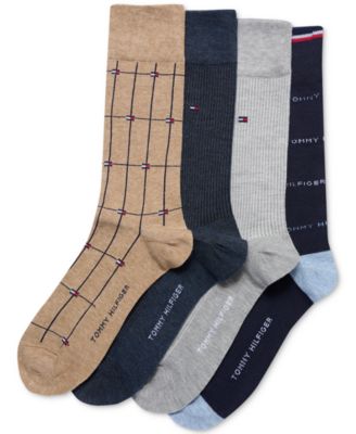 Tommy Hilfiger - Men's 4pk. Dress Crew Socks