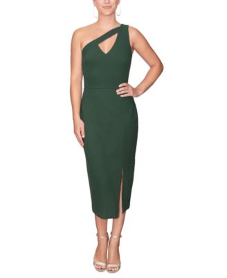 RACHEL Rachel Roy - Women's Lara One-Shoulder Midi Dress