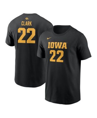 Nike - Men's and Women's Caitlin Clark Black Iowa Hawkeyes Retired Player Name Number T-Shirt