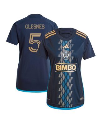 adidas - Women's Jakob Glesnes Navy Philadelphia Union 2024 The XV Kit Replica Player Jersey