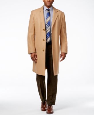 London Fog - Signature Wool-Blend Overcoat