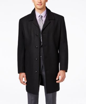 London Fog - Coat, Coventry Wool-Blend Overcoat