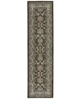 Karastan - Euphoria Newbridge Brown 2'4" x 7'10" Runner Rug