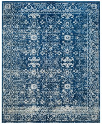 Safavieh - Evoke EVK270A Navy/Ivory 5'1" x 7'6" Area Rug