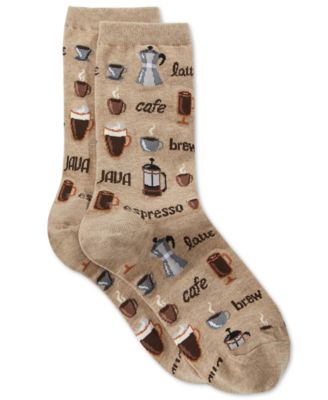 Hot Sox - Women's Coffee Crew Socks