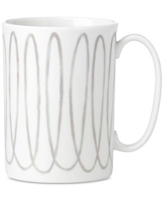 kate spade new york - Charlotte Street West Grey Collection Mug