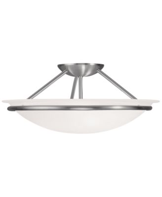 Livex - Newburgh 7" Semi Flush