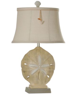 StyleCraft Home Collection - Sand Dollar Large Table Lamp