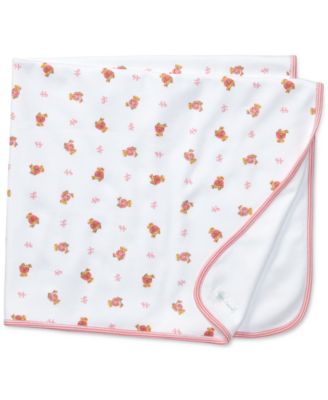Polo Ralph Lauren - Baby Blanket, Baby Girls Reversible Bear Printed Blanket