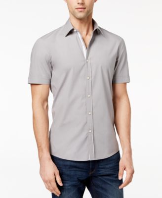 Michael Kors - Men's Solid Stretch Shirt