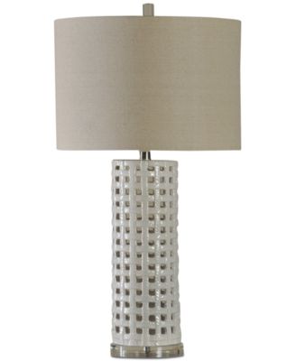 StyleCraft Home Collection - Basket Weave Table Lamp