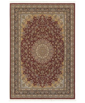 Oriental Weavers - Paragon  Medallion Red 7'10" x 10'10" Area Rug