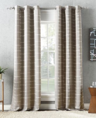 Sun Zero - Saki Shibori Print 40" x 84" Blackout Curtain Panel