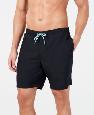 Club Room - Men's Quick-Dry Performance Solid 7" Swim Trunks