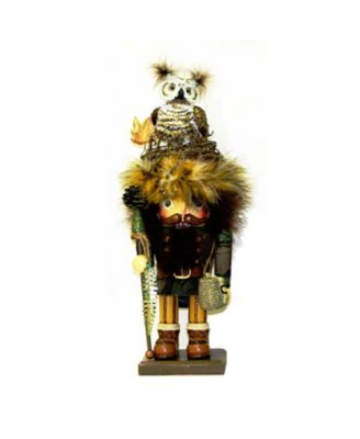 Kurt Adler - 16-Inch Hollywood Woodsman Nutcracker with Owl Hat