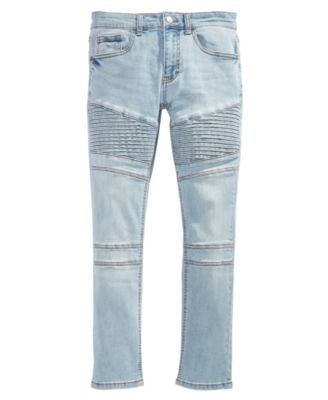 Ring of Fire - Big Boys Speedy Slim-Fit Stretch Moto Jeans