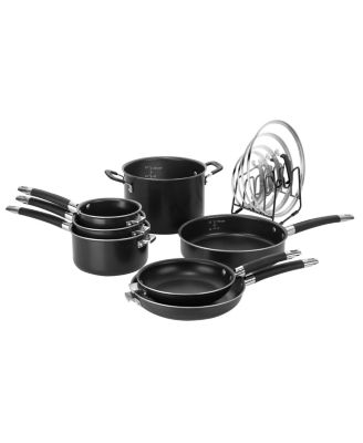 Cuisinart - SmartNest Aluminum 12-Pc. Cookware Set
