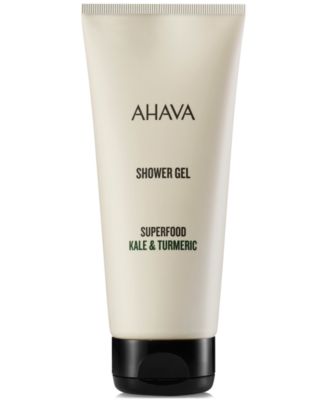 Ahava - Superfood Kale & Turmeric Shower Gel, 6.8-oz.