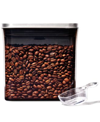 OXO - Steel POP 1.7-Qt. Coffee Storage Container with Scoop