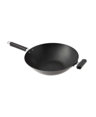 Joyce Chen - Professional Series 14-Inch Carbon Steel Excalibur Nonstick Wok with Phenolic Handles