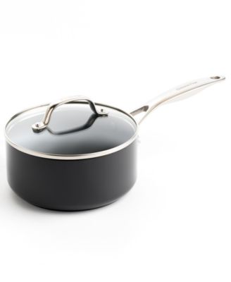 GreenPan - Valencia Pro Healthy Ceramic Nonstick 2-Qt. Saucepan with Lid