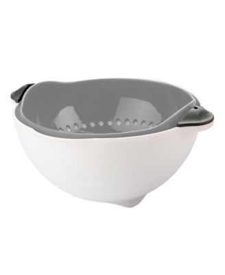 Tovolo - Soak N' Strain 3.5-Qt. Colander 2-in-1 Strainer & Soaking Bowl