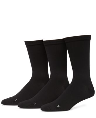 Perry Ellis Portfolio - Men's 3-Pack Pique Flat Socks