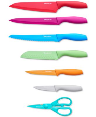 Hampton Forge - Jewels 13-Pc. Knife Set with Kitchen Shears & Matching Blade Guards