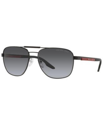 PRADA LINEA ROSSA - Men's Polarized Sunglasses, PS 53XS 60