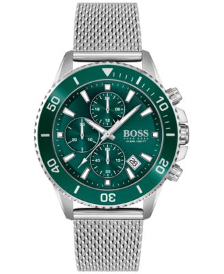 Hugo Boss - Men's Chronograph Stainless Steel Strap Watch 45mm