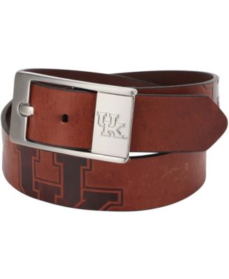 Eagles Wings - Kentucky Wildcats Brandish Leather Belt - Brow
