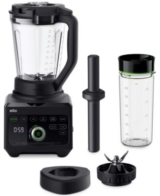 Braun - TriForce Power Blender with Smoothie2Go JB9041BK