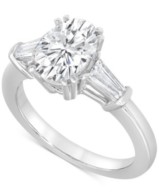 Badgley Mischka - Certified Lab Grown Diamond Engagement Ring (2-1/2 ct. t.w.) in 14k Gold