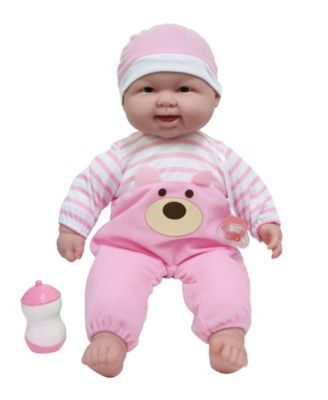JC TOYS - JC Toys, Lots to Cuddle Babies 20 inch Pink Soft Body Baby Doll and Accessories - For Children 2 Years and older, Designed by Berenguer.