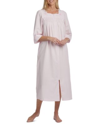 Miss Elaine - Petite Long Zipper Robe
