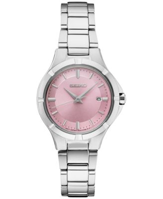 Seiko - Women's Essential Stainless Steel Bracelet Watch 27mm