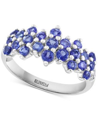 EFFY Collection - Tanzanite Cluster Ring (1 ct. t.w.) in Sterling Silver