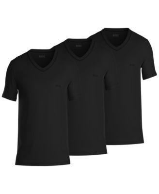 Hugo Boss - Men's 3-Pk. Classic Solid V-Neck T-Shirts