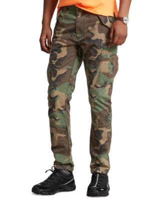 Polo Ralph Lauren - Men's Slim Fit Camo Canvas Cargo Pants