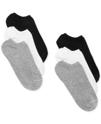 Hue - Women's 6-Pk. Cotton No Show Socks