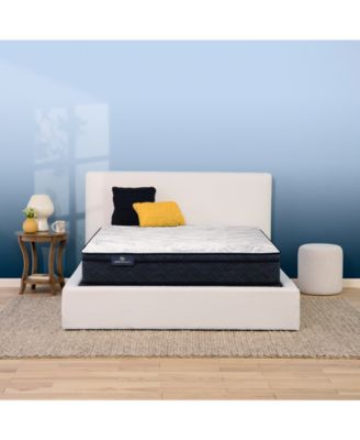 Serta - Perfect Sleeper Adoring Night 11" Plush Euro Top Mattress Set-Twin