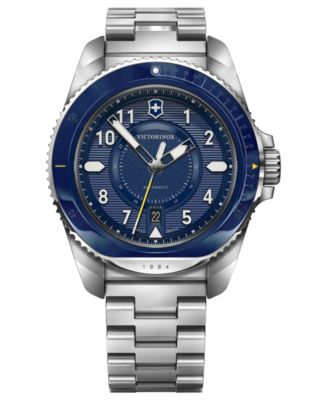 Victorinox - Men's Swiss Automatic Journey 1884 Stainless Steel Bracelet Watch 43mm